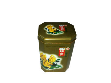 China O Irregular pintou recipientes da lata do chá para a secagem dos doces/medicina/hortelã fornecedor