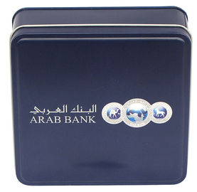 China O preto desaparece a caixa quadrada 0,20 - 0.40mm da lata pequenos para o banco árabe fornecedor