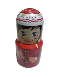China O recipiente da lata do metal do Natal como um presente/caixa fabulosa, consiste em três porções fornecedor
