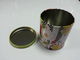 Os recipientes coloridos da lata do chá dos desenhos animados cilindróides com nutrição da tampa podem fornecedor