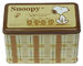 Recipiente Snoopy da lata do biscoito, caixa da lata para biscoitos/bolos/empacotamento dos biscoitos fornecedor
