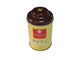 Cartuchos feitos sob encomenda do chá da lata com tampa especial e corpo amarelo, cor lisa para dentro fornecedor