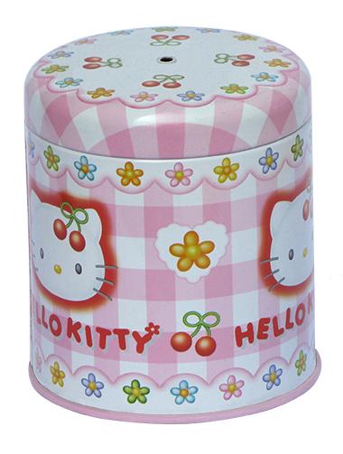 Recipiente da lata dos doces de Hello Kitty, lata doce/caixa com impressão de CYMK, caixa do metal do metal