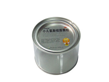 China Caixas recicláveis dos recipientes da lata do produto comestível com a janela do ANIMAL DE ESTIMAÇÃO no corpo fornecedor